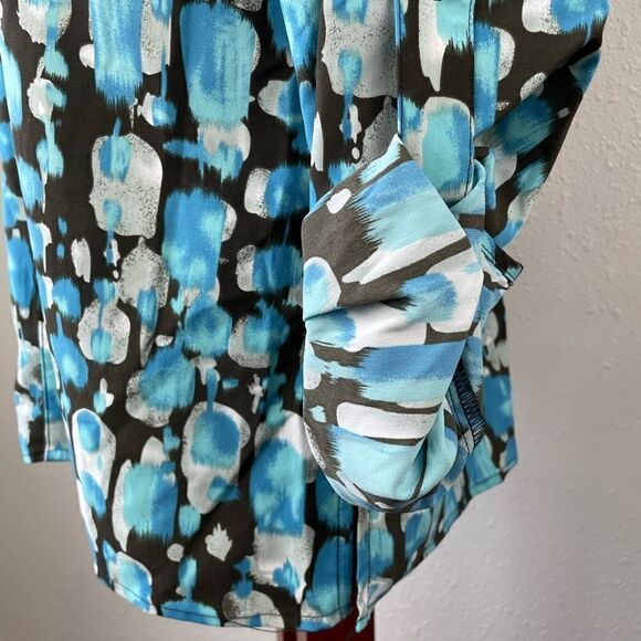 Notations Button Down Shirt Size M EUC - Picture 5 of 8